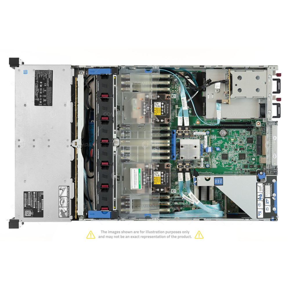 HPE DL380 G10 12LFF 2SFF 2x Xeon Gold 6246R 256GB RAM 2x 960GB SSD 12x 3.5 Caddy
